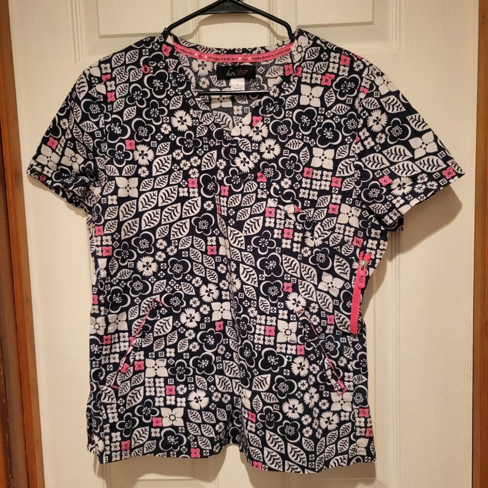 Women’s Koi Lite Philosophy Mock Wrap Scrub Top